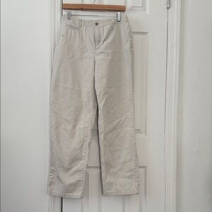 Ralph Lauren Sport Women’s Khaki Cotton Pants | Size 10 | Straight Leg